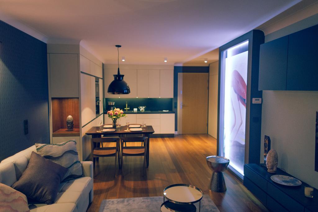 Apartament Flaming ソポト 部屋 写真