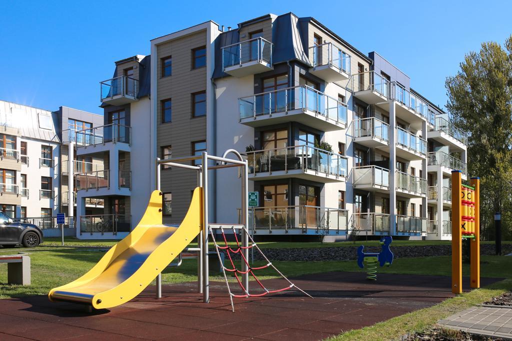 Apartament Flaming ソポト エクステリア 写真